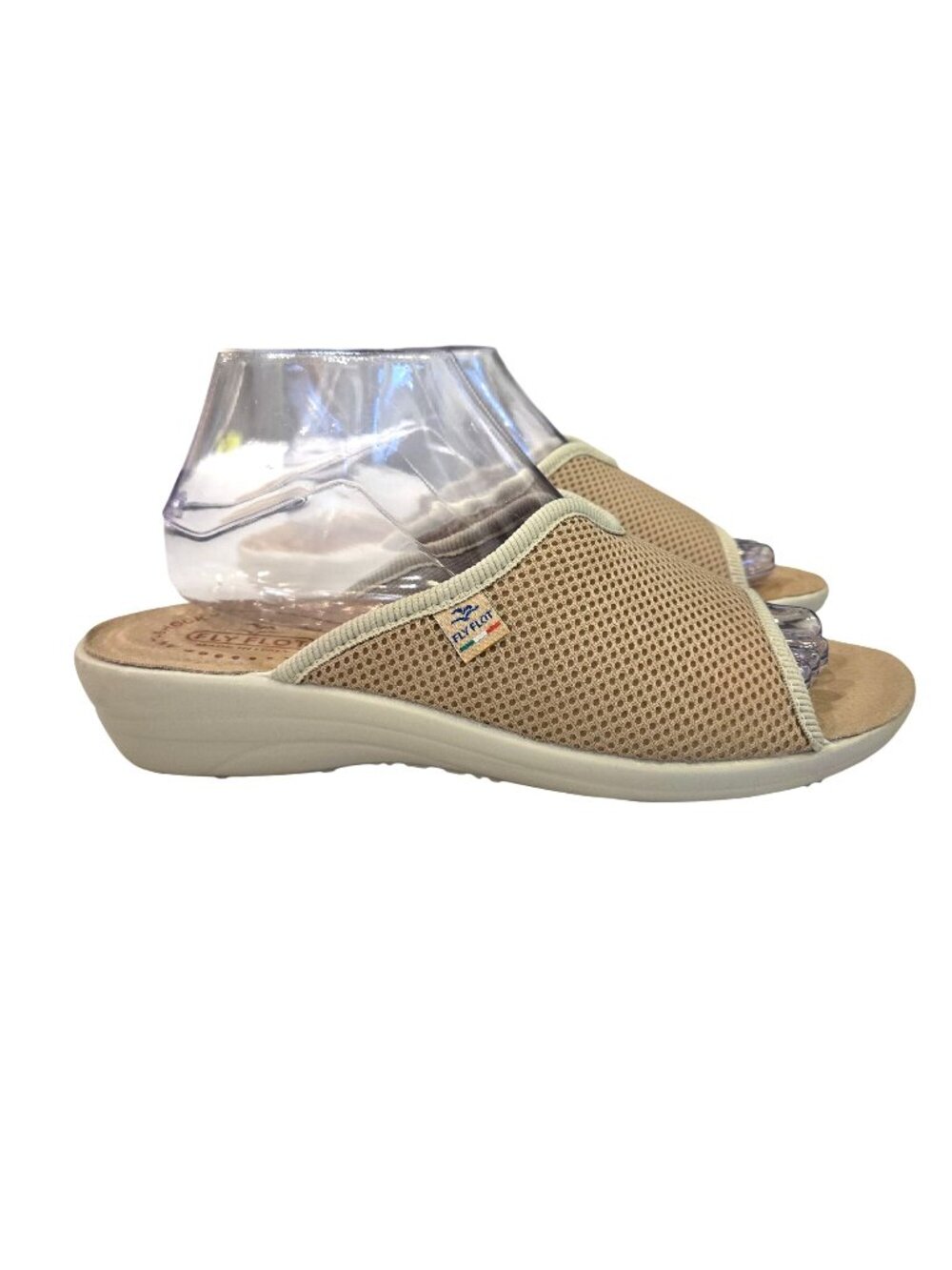 Fly Flot Women's Slide Mesh Anti-Shock Anatomic Slip On Comfort Sz. 9
